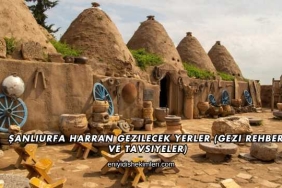 Şanlıurfa Harran Gezilecek Yerler (Gezi Rehberi ve Tavsiyeler)