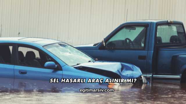 Sel Hasarlı Araç Alınır mı?