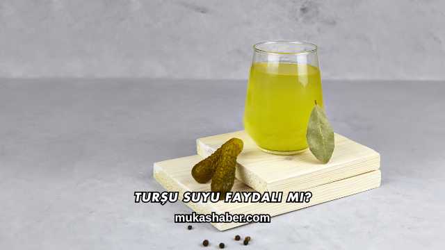 Turşu Suyu Faydalı mı?