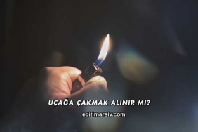 Uçağa Çakmak Alınır mı?