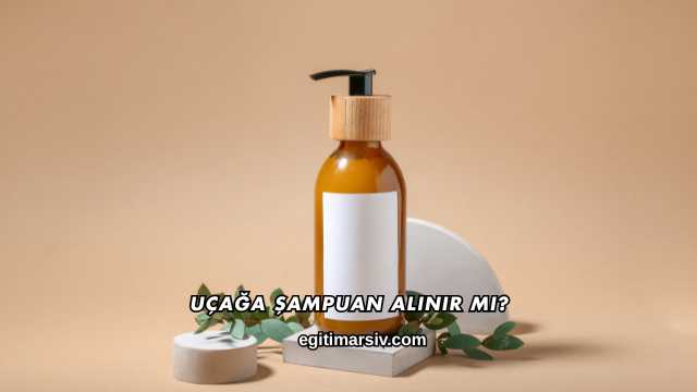 Uçağa Şampuan Alınır mı?