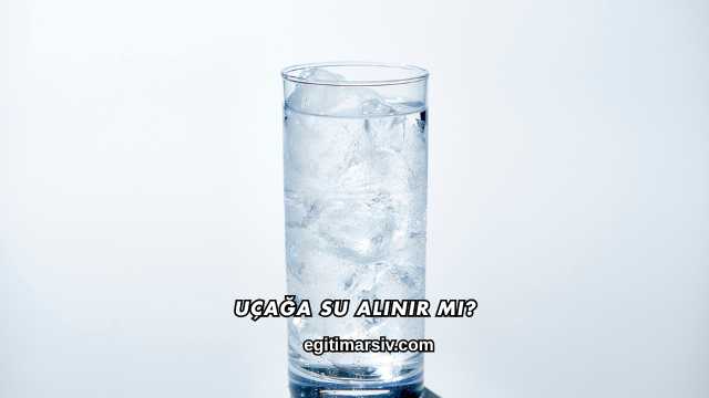 Uçağa Su Alınır mı?