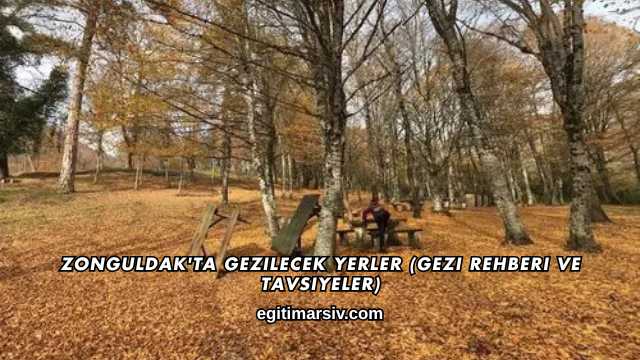 Zonguldak'ta Gezilecek Yerler (Gezi Rehberi ve Tavsiyeler)