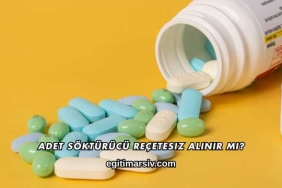 Adet Söktürücü Reçetesiz Alınır mı?