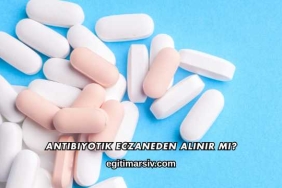 Antibiyotik Eczaneden Alınır mı?