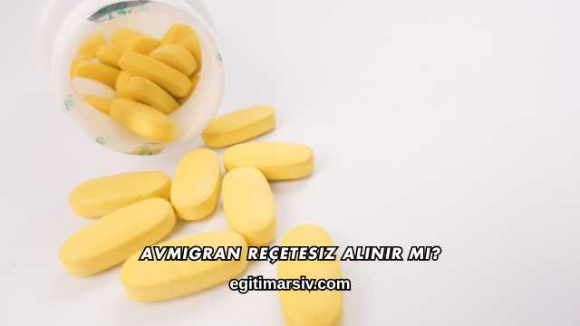 Avmigran Reçetesiz Alınır mı?