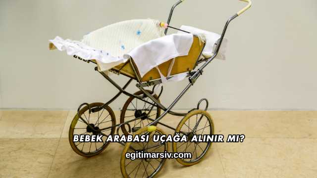 Bebek Arabası Uçağa Alınır mı?