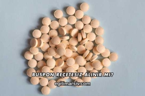 Buspon Reçetesiz Alınır mı?
