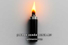Çakmak Uçağa Alınır mı?
