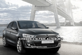 Citroen C Elysee Alınır mı?
