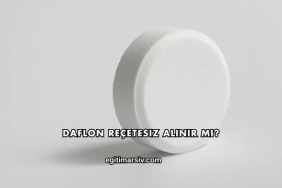 Daflon Reçetesiz Alınır mı?