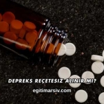 Depreks Reçetesiz Alınır mı?