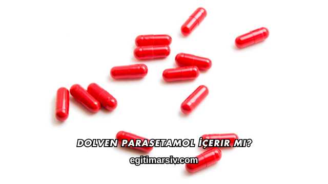 Dolven Parasetamol İçerir mi?
