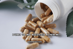Duxet 30 Mg Reçetesiz Alınır mı?