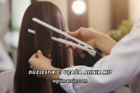 Düzleştirici Uçağa Alınır mı?