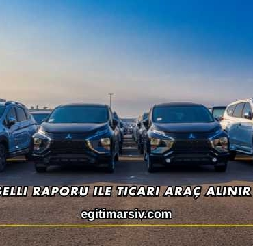 Engelli Raporu ile Ticari Araç Alınır mı?