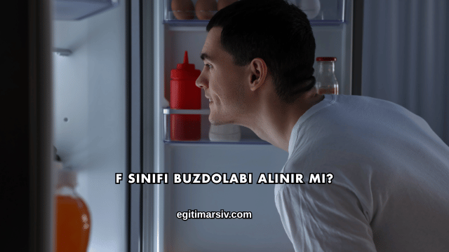 F Sınıfı Buzdolabı Alınır mı?