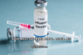 Grip Aşısı Sonrası Alkol Alınır mı?