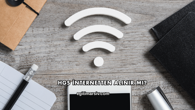 HGS İnternetten Alınır mı?