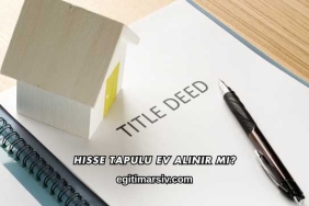 Hisse Tapulu Ev Alınır mı?