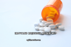 Imovane Reçetesiz Alınır mı?