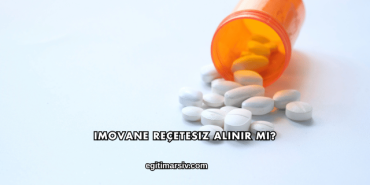 Imovane Reçetesiz Alınır mı?