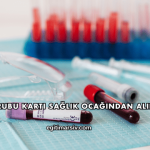 Kan Grubu Kartı Sağlık Ocağından Alınır mı?