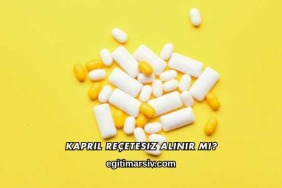 Kapril Reçetesiz Alınır mı?