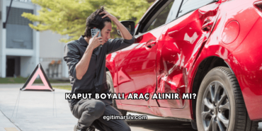 Kaput Boyalı Araç Alınır mı?
