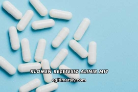 Klomen Reçetesiz Alınır mı?