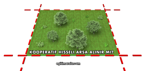 Kooperatif Hisseli Arsa Alınır mı?