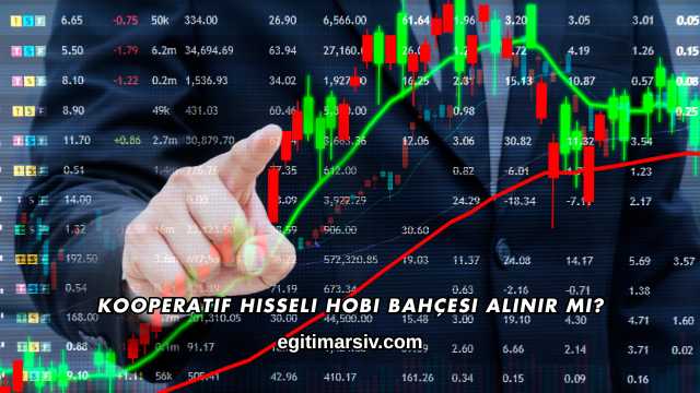 Kooperatif Hisseli Hobi Bahçesi Alınır mı?