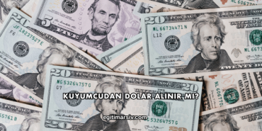 Kuyumcudan Dolar Alınır mı?