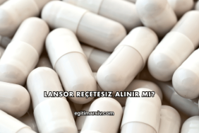 Lansor Reçetesiz Alınır mı?