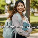 Lisede Bir Dersten Kalınca Belge Alınır mı?