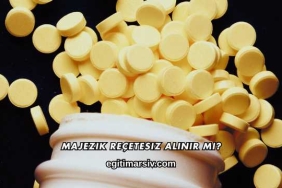 Majezik Reçetesiz Alınır mı?