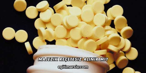 Majezik Reçetesiz Alınır mı?