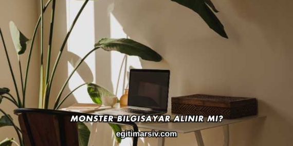 Monster Bilgisayar Alınır mı?