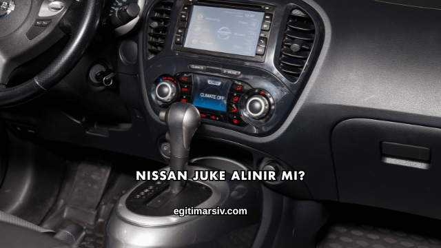 Nissan Juke Alınır mı?