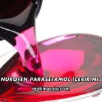 Nurofen Parasetamol İçerir mi?