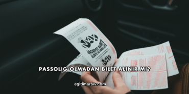 Passolig Olmadan Bilet Alınır mı?