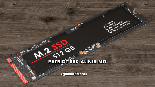 Patriot SSD Alınır mı?