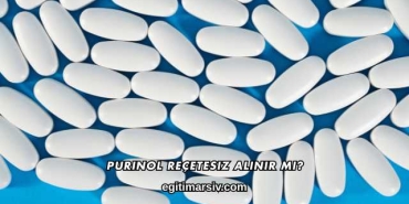 Purinol Reçetesiz Alınır mı?