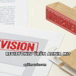 Revizyonlu Ürün Alınır mı?