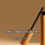 Rimelle Abdest Alınır mı?