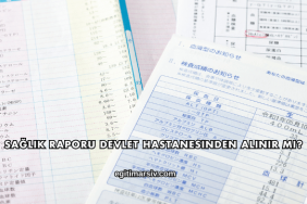 Sağlık Raporu Devlet Hastanesinden Alınır mı?