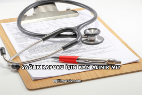 Sağlık Raporu İçin Kan Alınır mı?