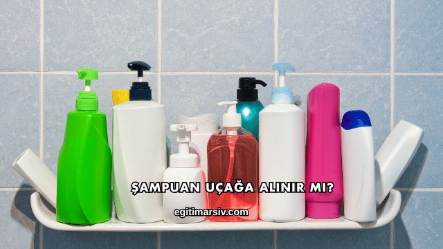 Şampuan Uçağa Alınır mı?