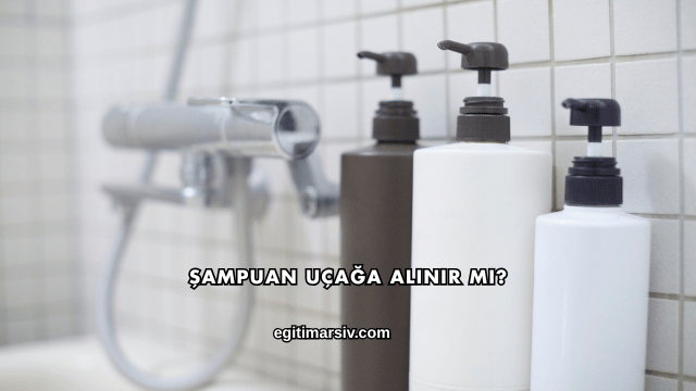 Şampuan Uçağa Alınır mı?