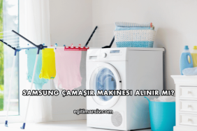 Samsung Çamaşır Makinesi Alınır mı?